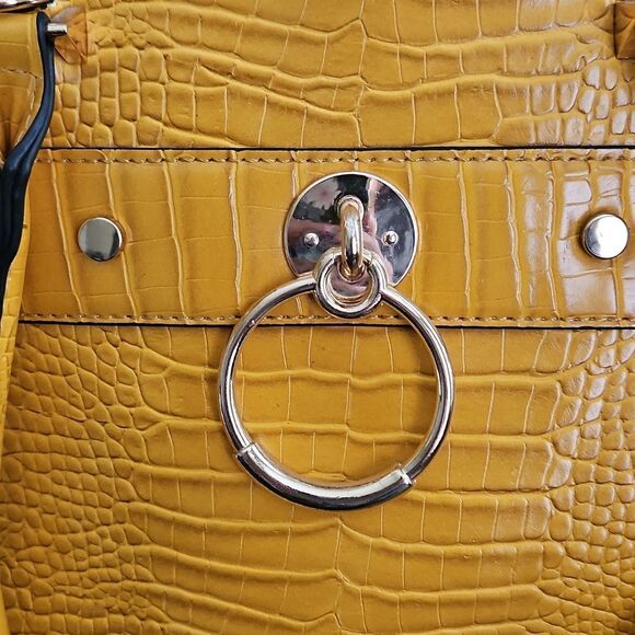 Est 1946 Faux Leather Croc-Embossed Handbag - Picture 7 of 11